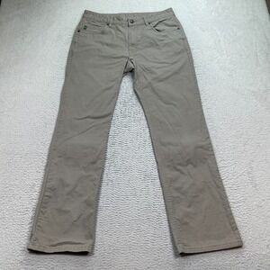 Stio Rivet Canvas Pants Men's Size 32x30 Straight Leg Stretch Organic cotton